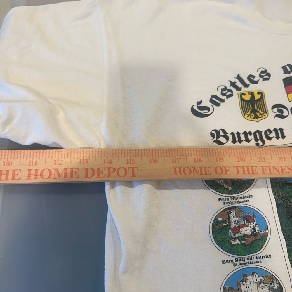 Vintage Castles of Germany Graphic T-Shirt - Picture 3 of 7